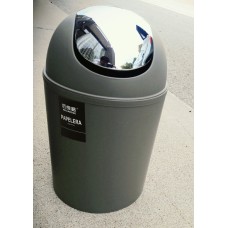 Mini Waste Can, Gallon with Swing Lid,